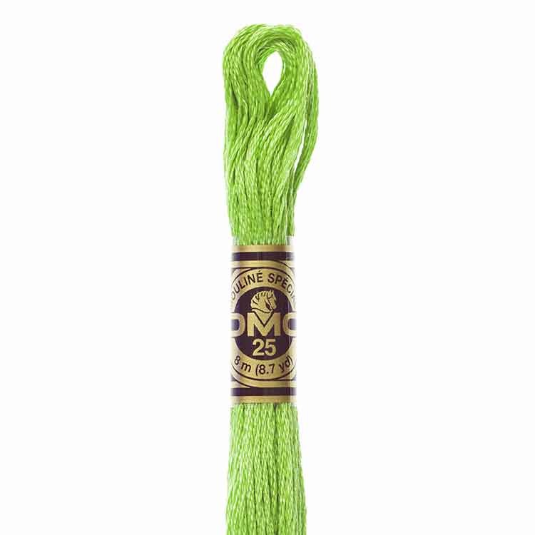 DMC Stranded Cotton Thread Colour #704 Chartreuse Bright DMC Stranded Cotton Thread Colour #704 Chartreuse Bright
