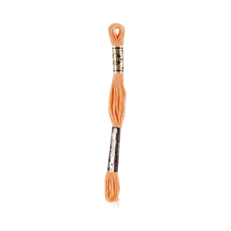 DMC Stranded Cotton Thread Colour #722 Orange Spice Light