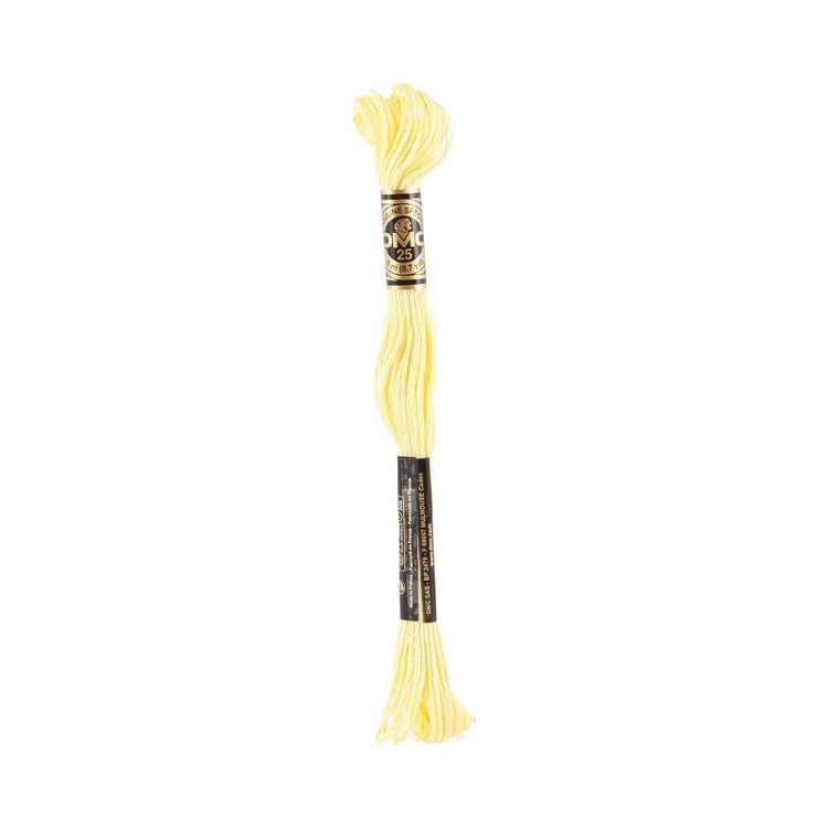 DMC Stranded Cotton Thread Colour #727 Topaz Very Light DMC Stranded Cotton Thread Colour #727 Topaz Very Light