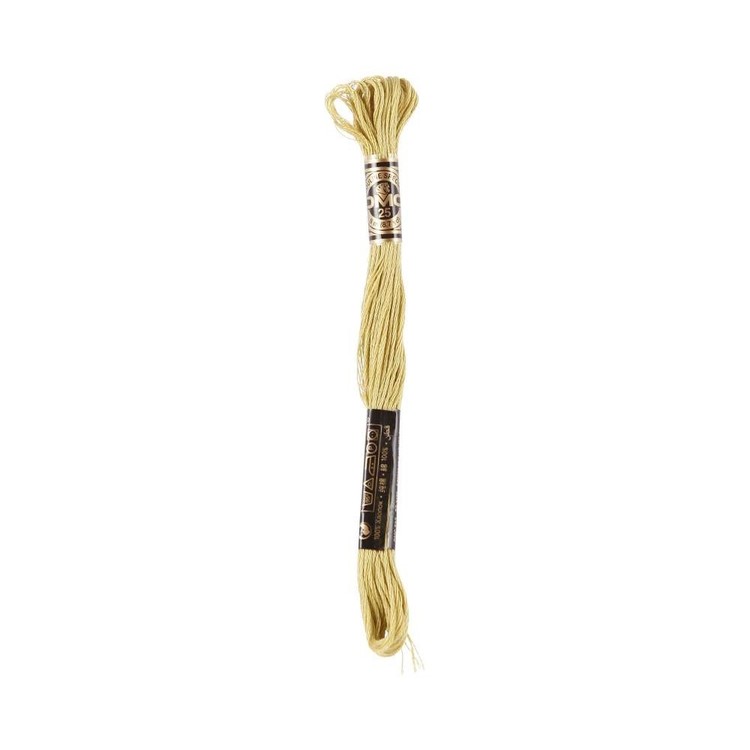 DMC Stranded Cotton Thread Colour #734 Olive Green Light DMC Stranded Cotton Thread Colour #734 Olive Green Light