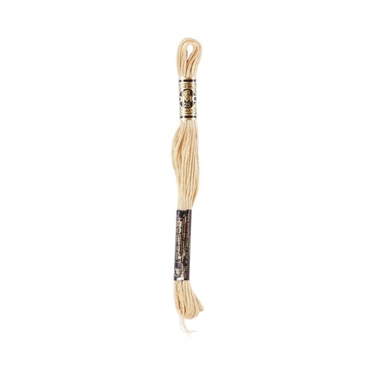 DMC Stranded Cotton Thread Colour #738 Tan Very Light DMC Stranded Cotton Thread Colour #738 Tan Very Light