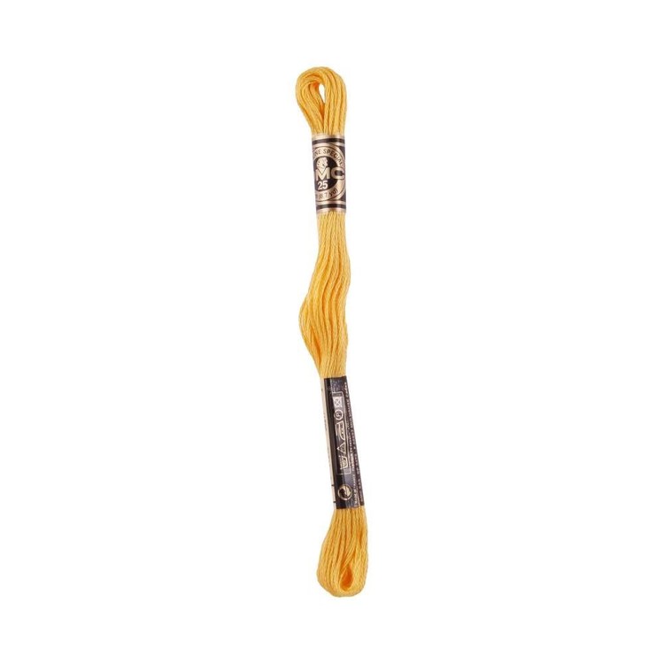 DMC Stranded Cotton Thread Colour #743 Yellow Medium DMC Stranded Cotton Thread Colour #743 Yellow Medium