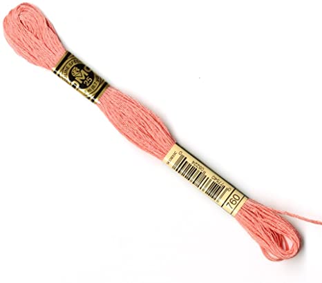 DMC Stranded Cotton Thread Colour #760 Salmon DMC Stranded Cotton Thread Colour #760 Salmon