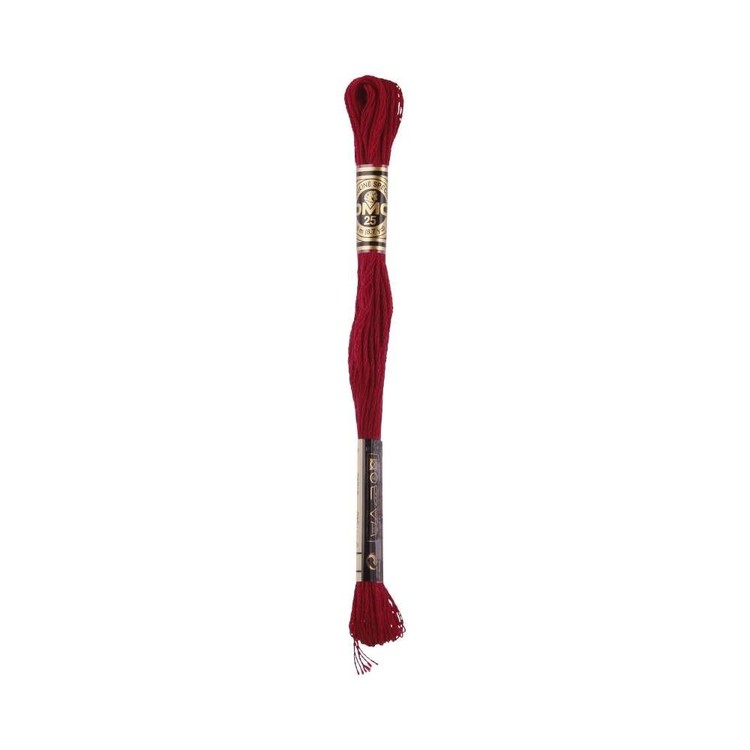 DMC Stranded Cotton Thread Colour #777 Raspberry Very Dark