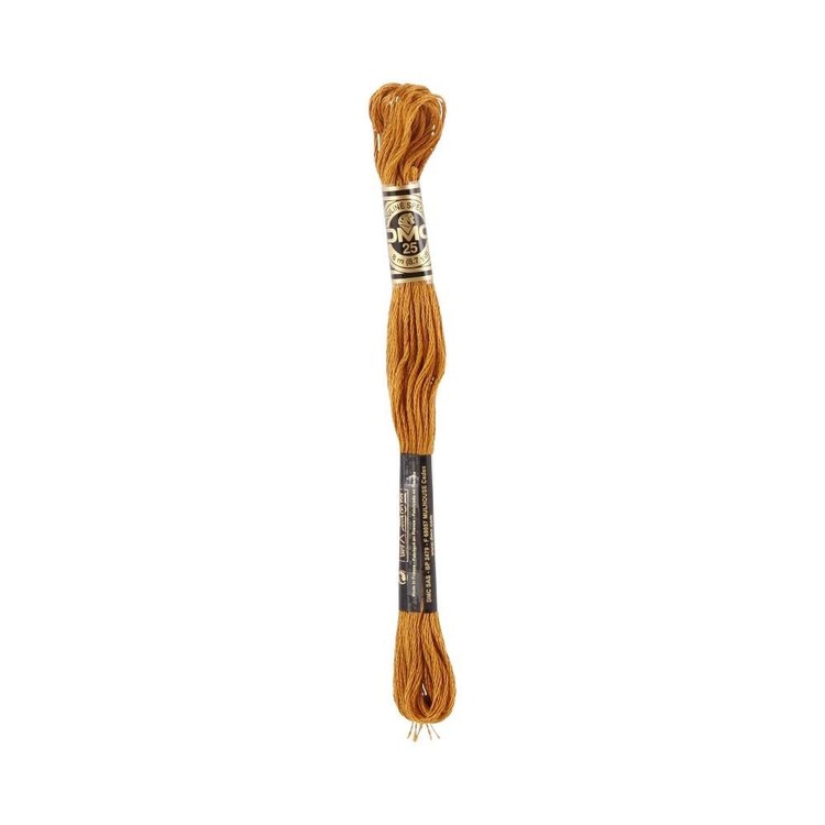 DMC Stranded Cotton Thread Colour #782 Topaz Dark DMC Stranded Cotton Thread Colour #782 Topaz Dark