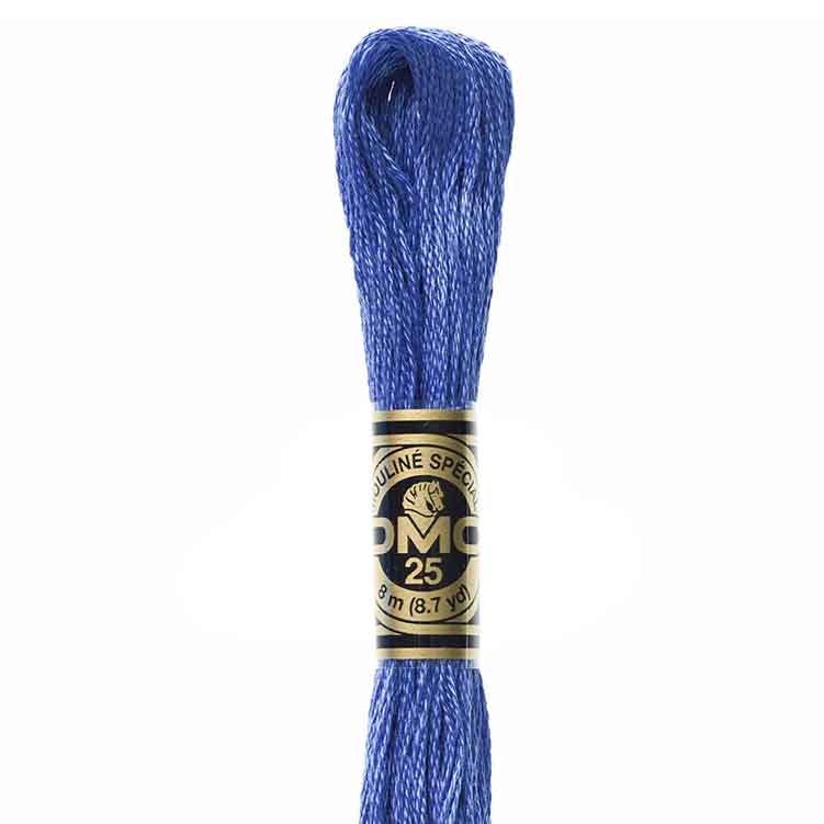 DMC Stranded Cotton Thread Colour #798 Delft Blue Dark DMC Stranded Cotton Thread Colour #798 Delft Blue Dark