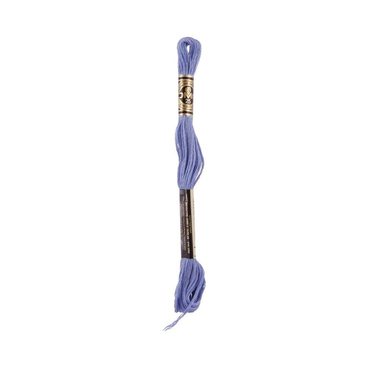 DMC Stranded Cotton Thread Colour #799 Delft Blue Medium DMC Stranded Cotton Thread Colour #799 Delft Blue Medium