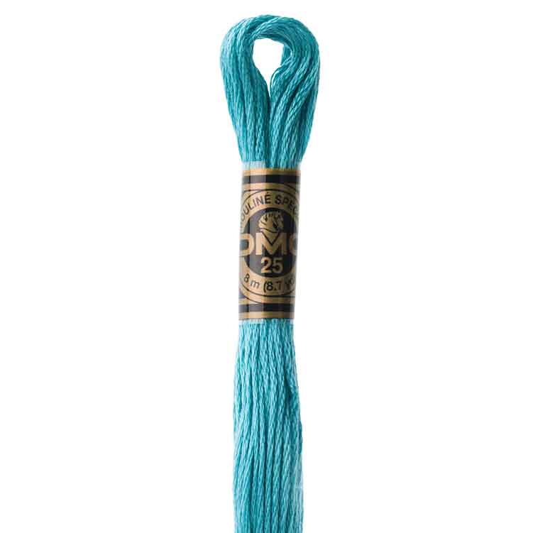 DMC Stranded Cotton Thread Colour #807 Peacock Blue
