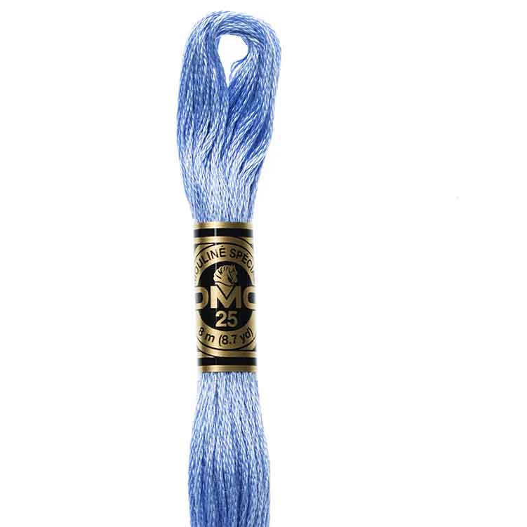 DMC Stranded Cotton Thread Colour #809 Delft Blue DMC Stranded Cotton Thread Colour #809 Delft Blue