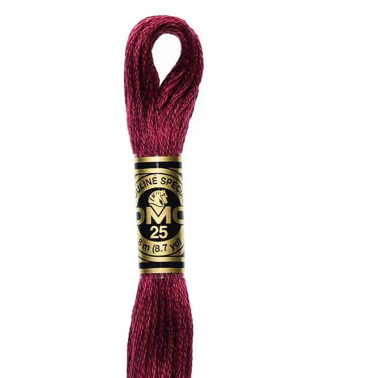 DMC Stranded Cotton Thread Colour #815 Garnet Medium DMC Stranded Cotton Thread Colour #815 Garnet Medium