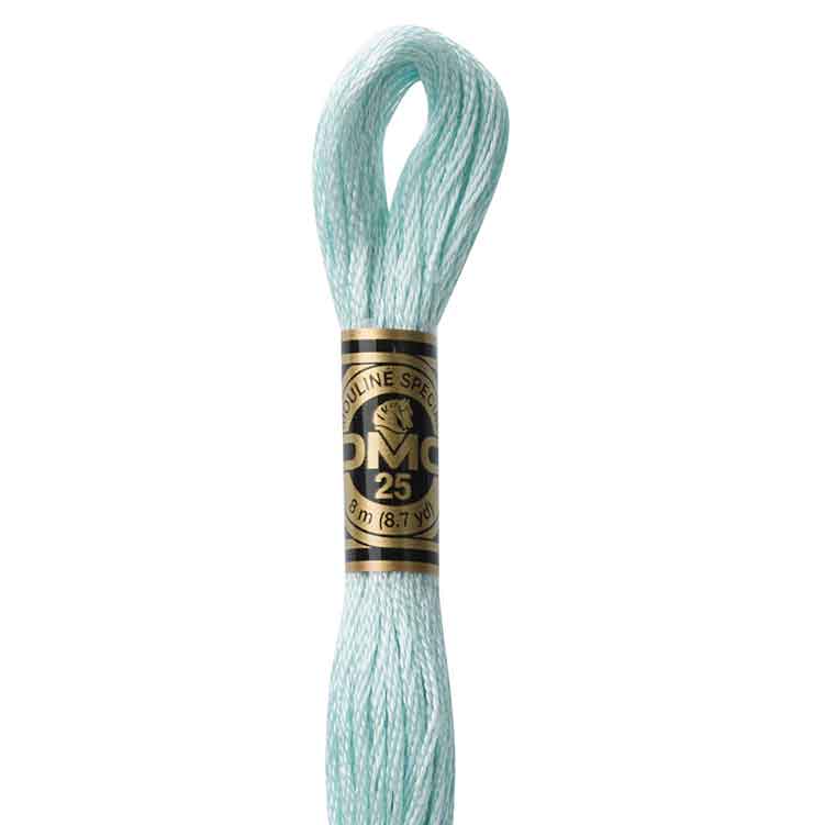 DMC Stranded Cotton Thread Colour #828 Sky Blue Very Light DMC Stranded Cotton Thread Colour #828 Sky Blue Very Light