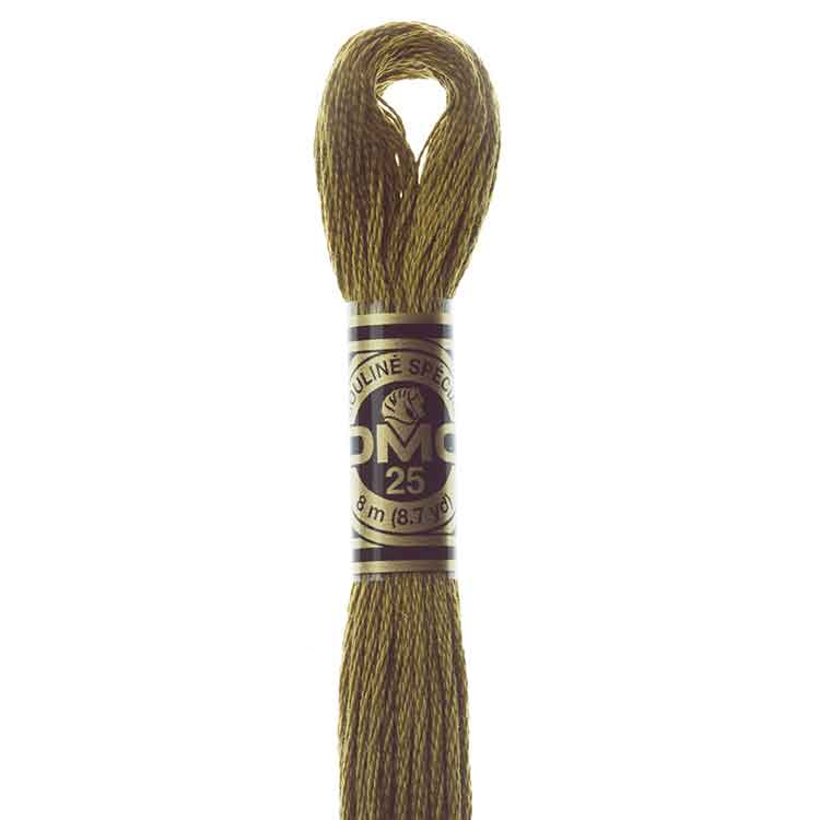 DMC Stranded Cotton Thread Colour #830 Golden Olive Dark DMC Stranded Cotton Thread Colour #830 Golden Olive Dark