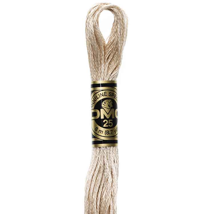 DMC Stranded Cotton Thread Colour #842 Beige Brown Very Light DMC Stranded Cotton Thread Colour #842 Beige Brown Very Light