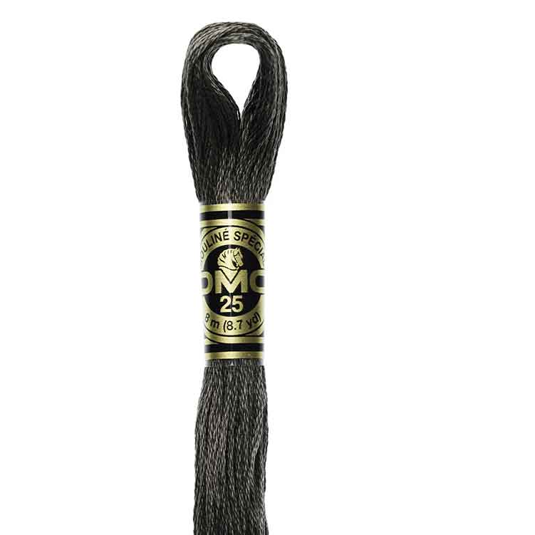 DMC Stranded Cotton Thread Colour #844 Beaver Gray Ultra Dark