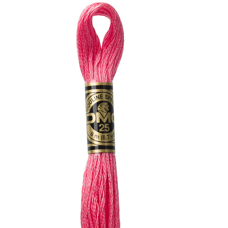 DMC Stranded Cotton Thread Colour #893 Carnation Light DMC Stranded Cotton Thread Colour #893 Carnation Light