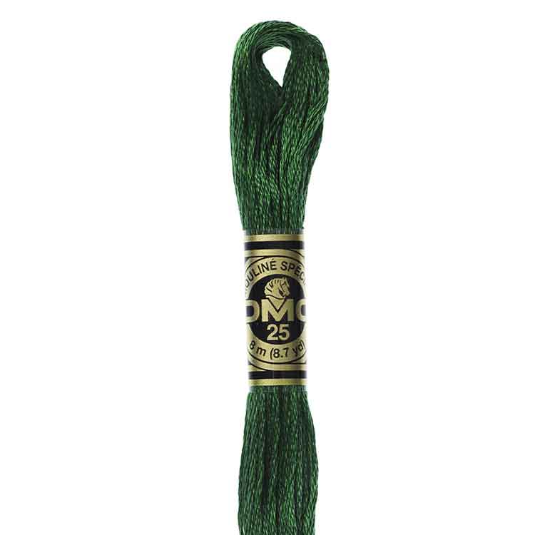 DMC Stranded Cotton Thread Colour #895 Hunter Green Very Dark DMC Stranded Cotton Thread Colour #895 Hunter Green Very Dark
