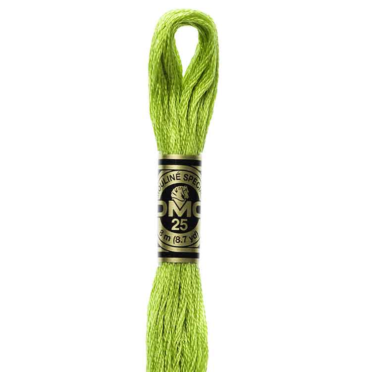DMC Stranded Cotton Thread Colour #907 Parrot Green Light DMC Stranded Cotton Thread Colour #907 Parrot Green Light
