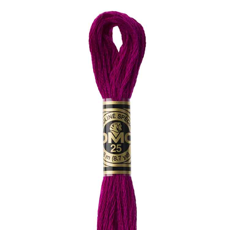 DMC Stranded Cotton Thread Colour #915 Plum Dark DMC Stranded Cotton Thread Colour #915 Plum Dark
