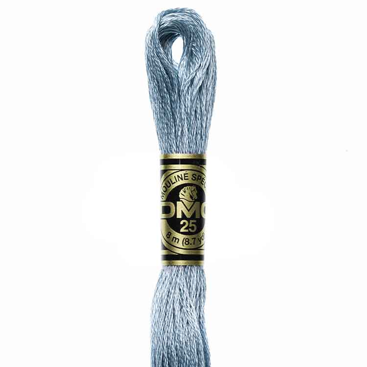 DMC Stranded Cotton Thread Colour #932 Antique Blue Light DMC Stranded Cotton Thread Colour #932 Antique Blue Light
