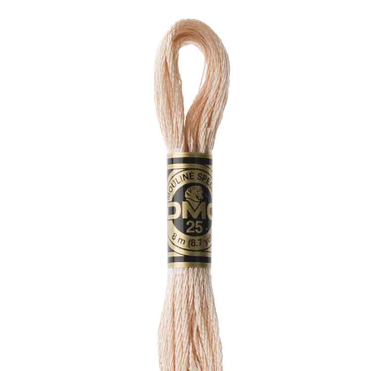 DMC Stranded Cotton Thread Colour #950 Desert Sand Light DMC Stranded Cotton Thread Colour #950 Desert Sand Light