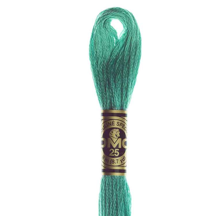 DMC Stranded Cotton Thread Colour #958 Sea Green Dark DMC Stranded Cotton Thread Colour #958 Sea Green Dark