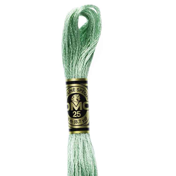 DMC Stranded Cotton Thread Colour #966 Jade Ultra Very Light