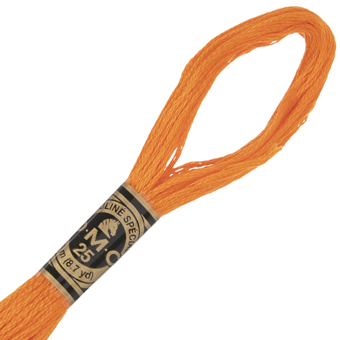 DMC Stranded Cotton Thread Colour #971 Pumpkin DMC Stranded Cotton Thread Colour #971 Pumpkin