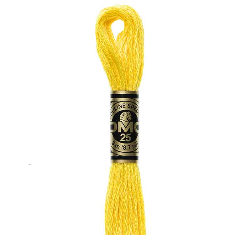 DMC Stranded Cotton Thread Colour #973 Canary Bright DMC Stranded Cotton Thread Colour #973 Canary Bright