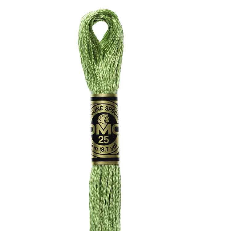 DMC Stranded Cotton Thread Colour #989 Forest Green DMC Stranded Cotton Thread Colour #989 Forest Green